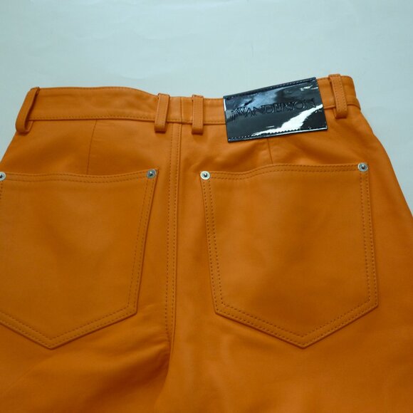 JW Anderson Leather Bootcut-Leg Trousers - Picture 14 of 15